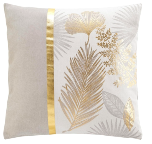 Melisse Metallic Cushion